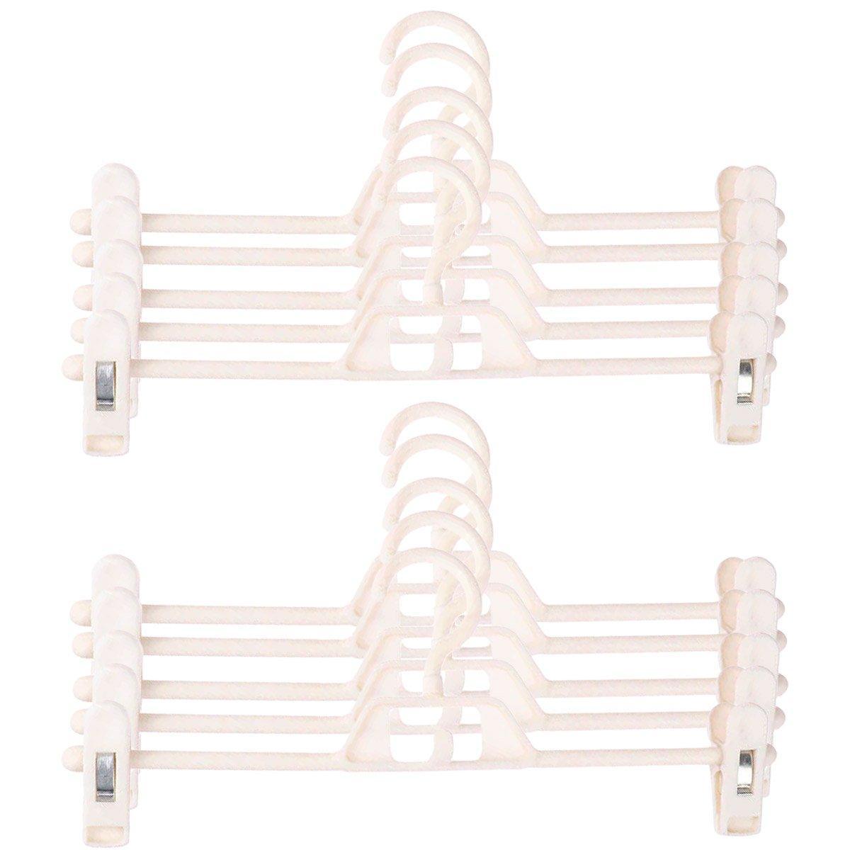 Seamless Household Retractable Pants Rack Buckle Clothes Clip Inner Hanger - Purple