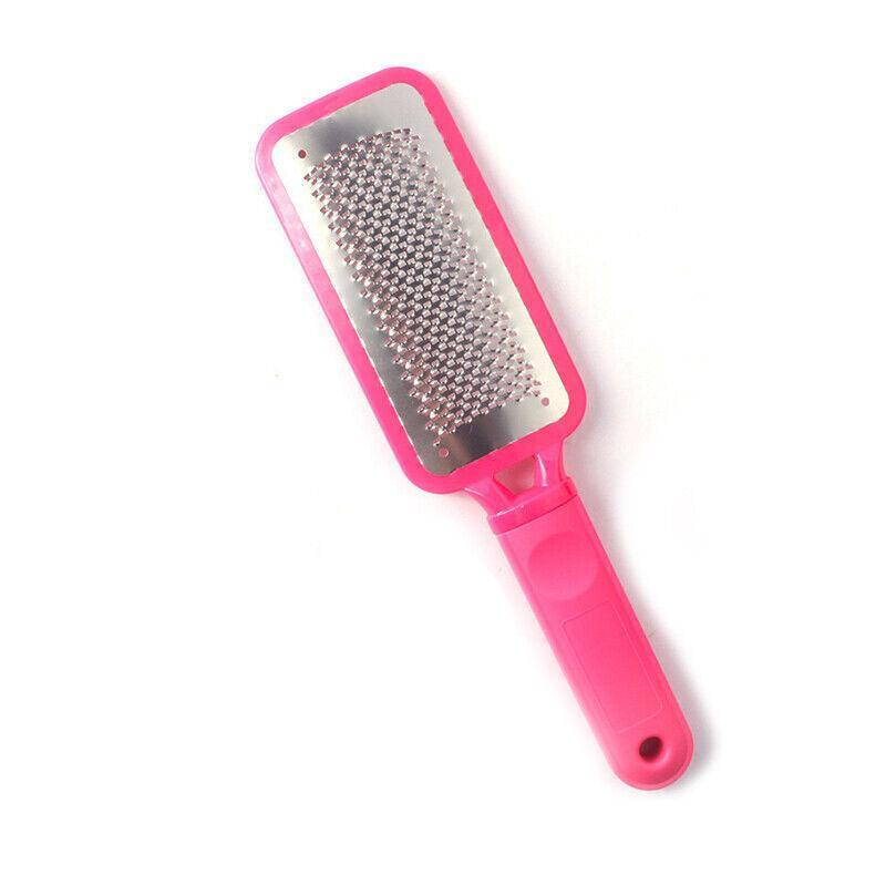 Stainless Steel Foot File Scraper Grater Pedicure Rasp Callus Remover Tool - Black