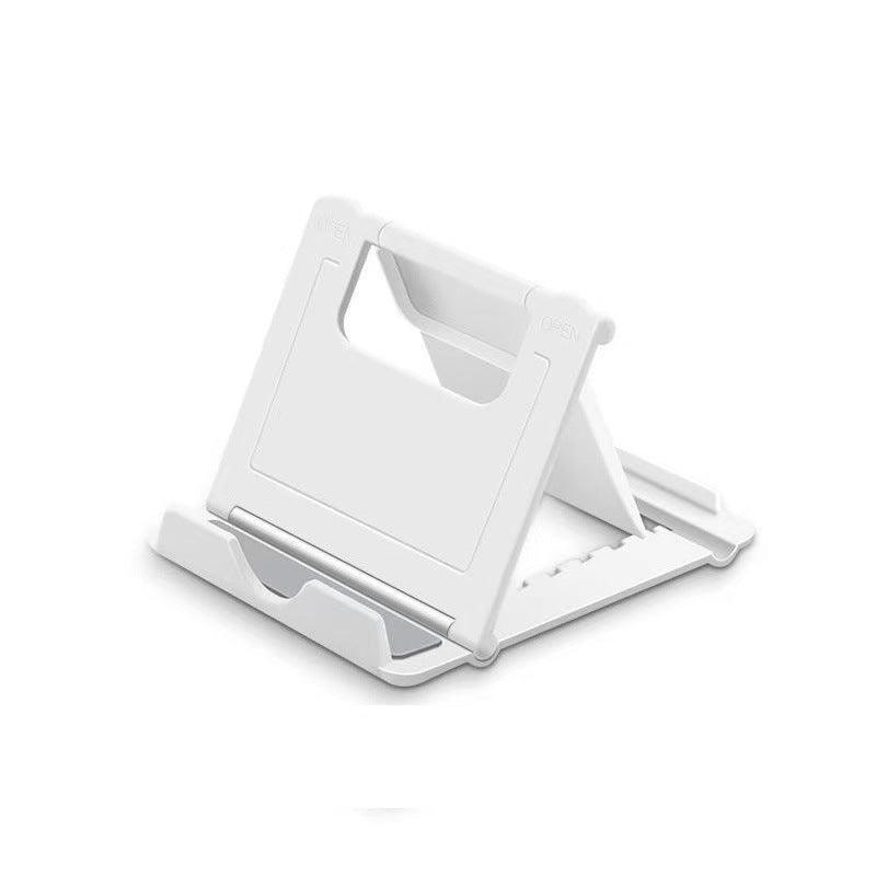 Universal Foldable Tablet and Phone Stand Adjustable Portable Desk Holder - Blue