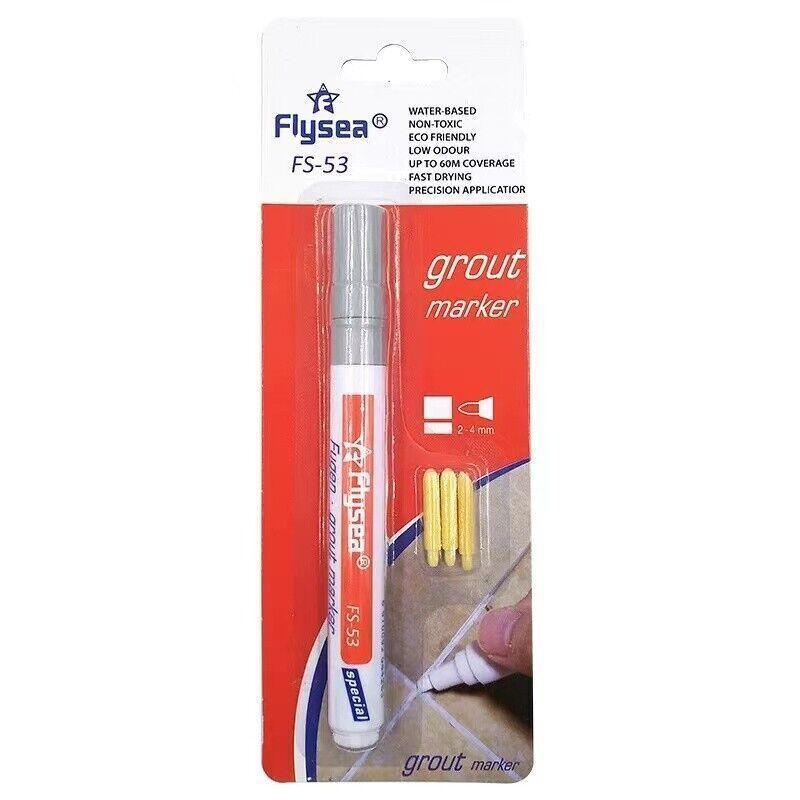 Tile Styling Pen Bathroom Floor Waterproof And Mildew Grout Marker Repair Pens - Dark Grey