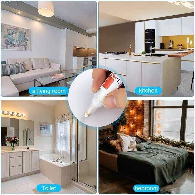 Tile Styling Pen Bathroom Floor Waterproof And Mildew Grout Marker Repair Pens - Dark Grey