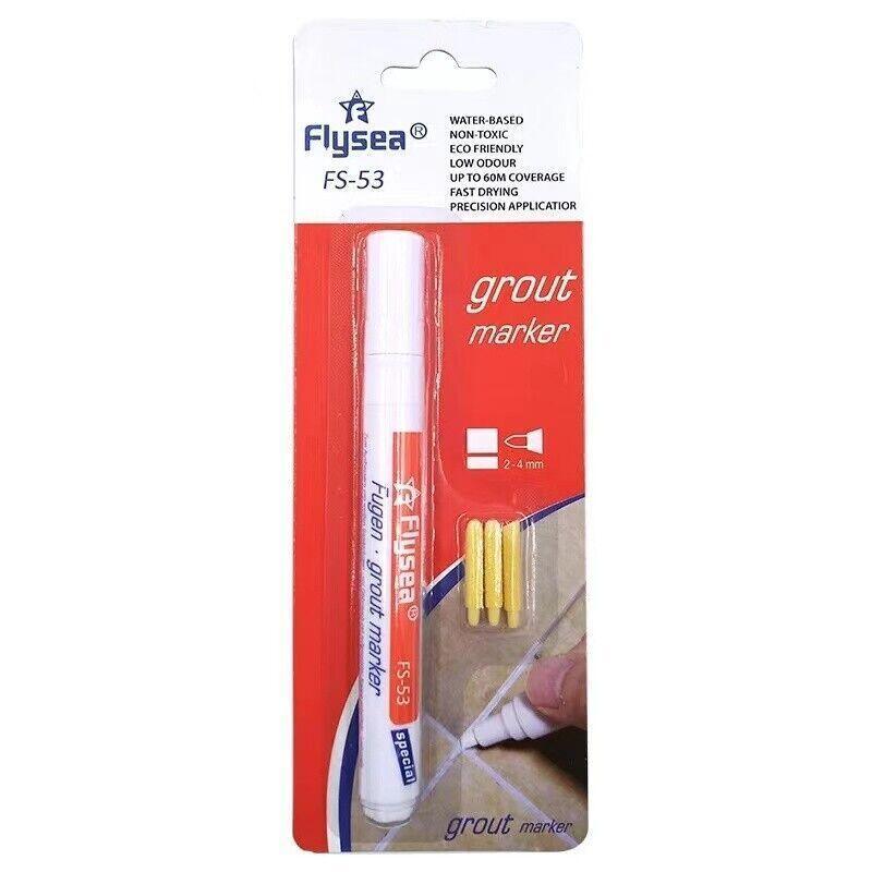 Tile Styling Pen Bathroom Floor Waterproof And Mildew Grout Marker Repair Pens - Dark Grey