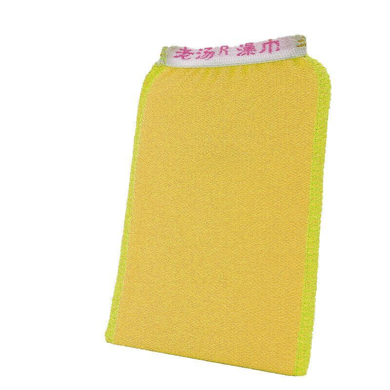 5 Pcs Towel Exfoliating Bath Washcloth Viscose Scrub Mitten Towel - Green *5 PCS