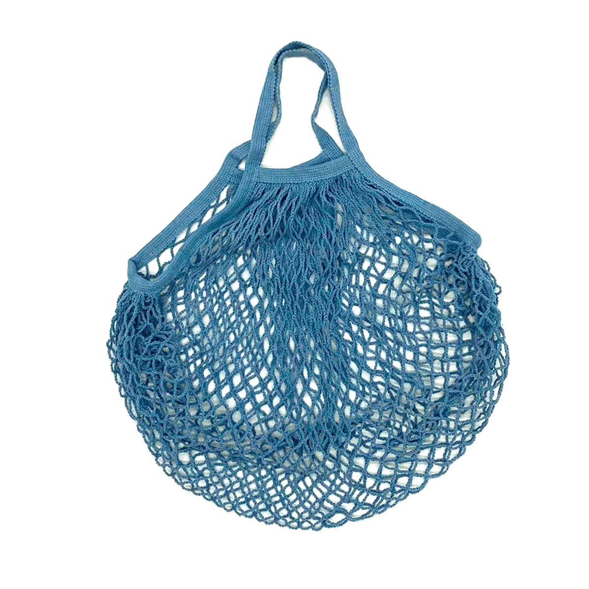 Reusable Mesh Net Shopping Bag String Tote Grocery Fruit Vegetable Storage - Grey