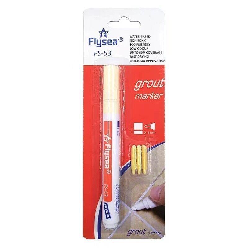 Tile Styling Pen Bathroom Floor Waterproof And Mildew Grout Marker Repair Pens - Khaki