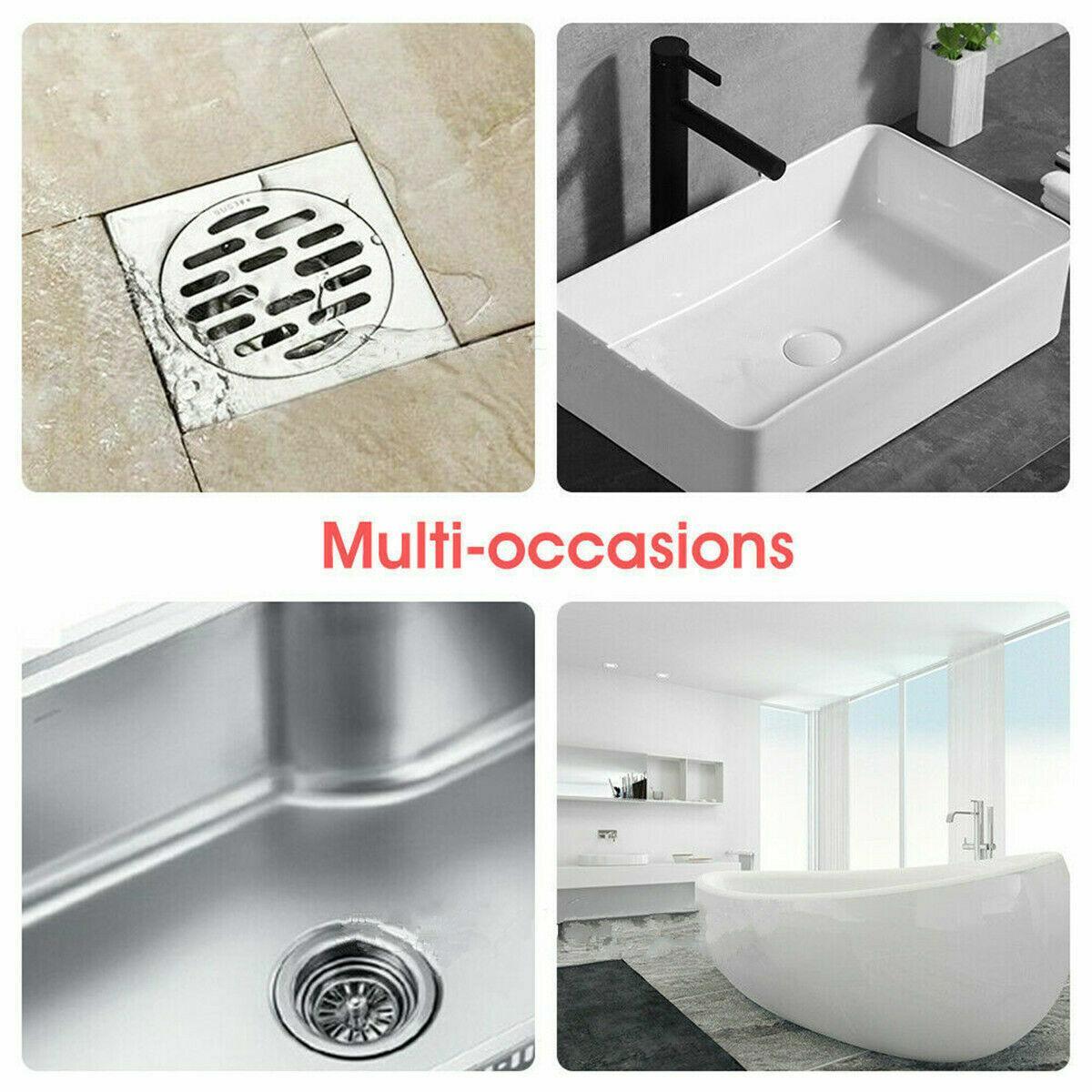 New Bathroom Drain Hair Catcher Bath Stopper Sink Strainer Shower Filter Covers - Pink