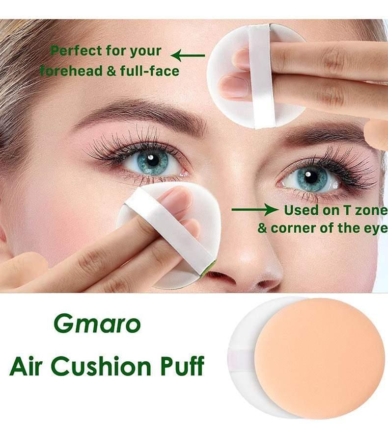 Air Cushion Puff Powder Foundation Makeup Cosmetic Sponge BB CC Cream Face - Rose Red