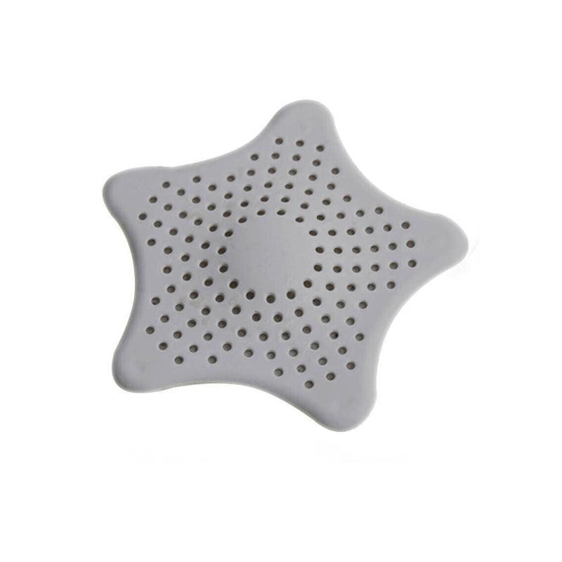 New Bathroom Drain Hair Catcher Bath Stopper Sink Strainer Shower Filter Covers - White