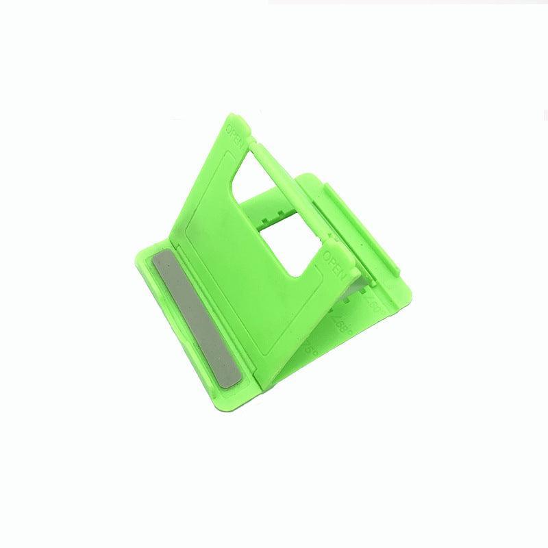 Universal Foldable Tablet and Phone Stand Adjustable Portable Desk Holder - White