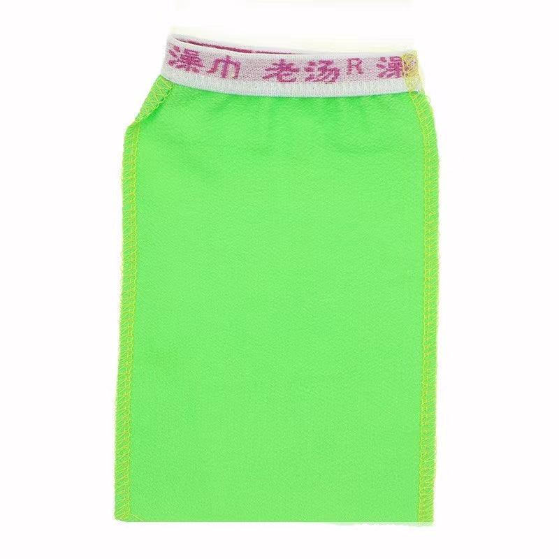 5 Pcs Towel Exfoliating Bath Washcloth Viscose Scrub Mitten Towel - Yellow *5 PCS