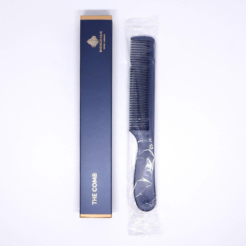 50PCS Individually Wrapped Combs for Hotel Guesthouse and Restaurant Bathroom - Blue