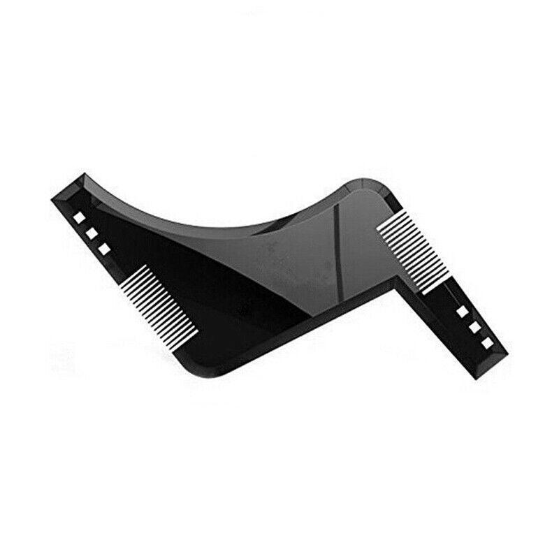 Beard Shaping Styling Template Comb Tool for Trimming Jawline Mustache Sideburns