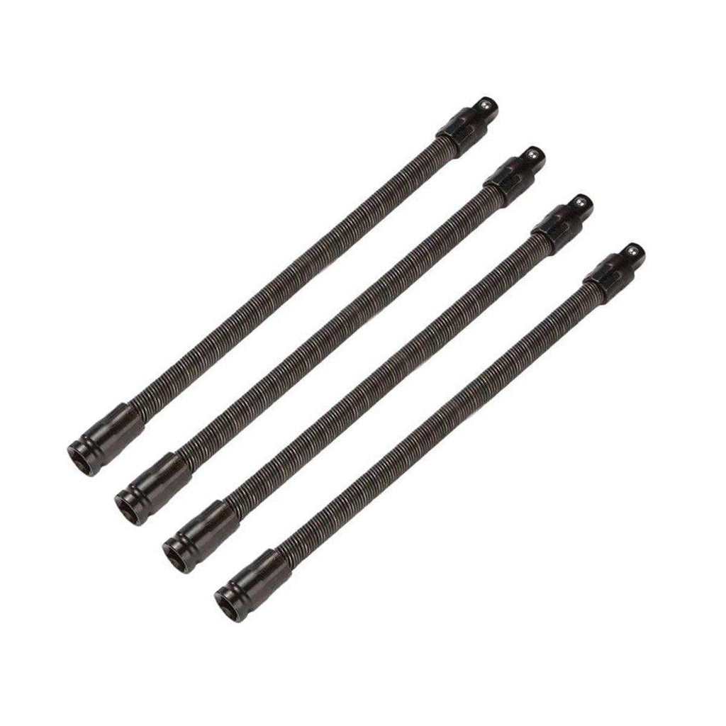 4pcs Electric Wrench Flexible Shaft Coupling Rod Spring Sleeve Universal Tool - 35cm