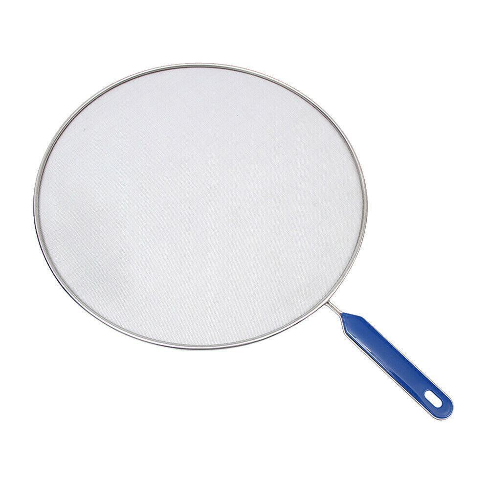 4Size Anti Splatter Guard Oil Net Splash Cover Pan Screen Kitchen Cooking Frying - 21CM
