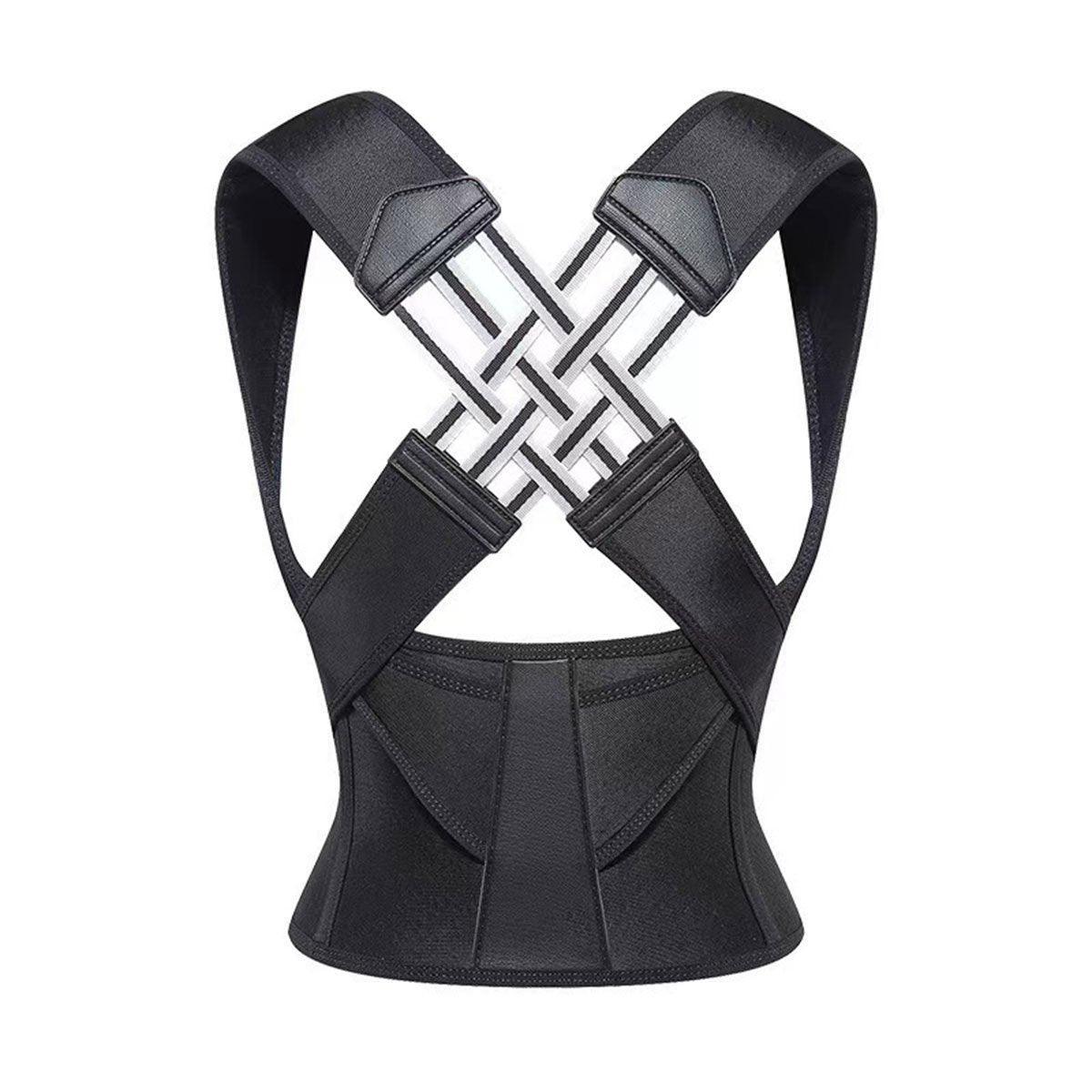 Adjustable Back Posture Corrector Support Belt for Unisex Hunchback Correction - L