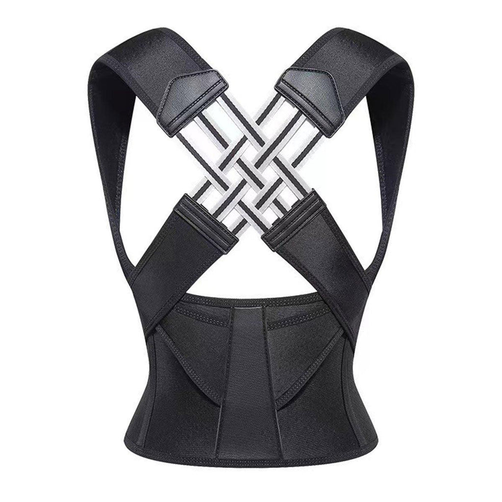 Adjustable Back Posture Corrector Support Belt for Unisex Hunchback Correction - L