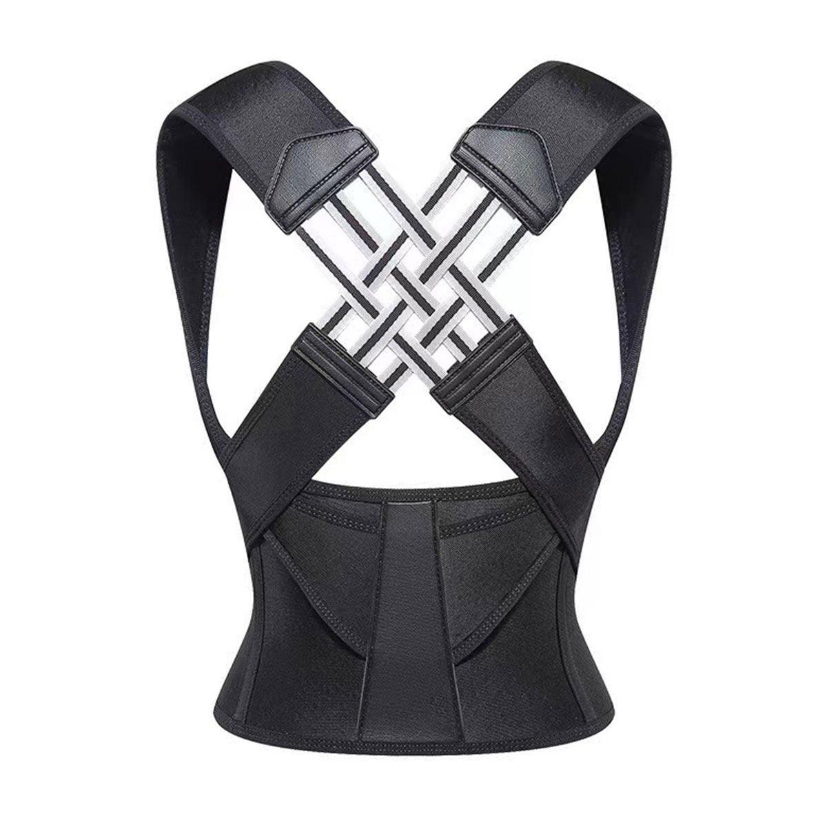 Adjustable Back Posture Corrector Support Belt for Unisex Hunchback Correction - M
