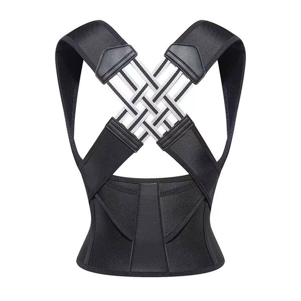 Adjustable Back Posture Corrector Support Belt for Unisex Hunchback Correction - M