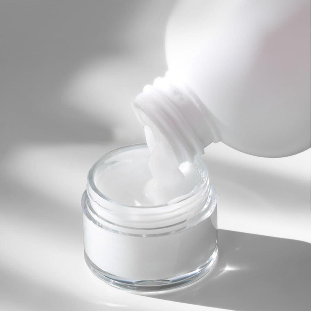 10pcs Wide Mouth Plastic Jars Black Lid Transparent Skin Care Cream Containers - 60ml