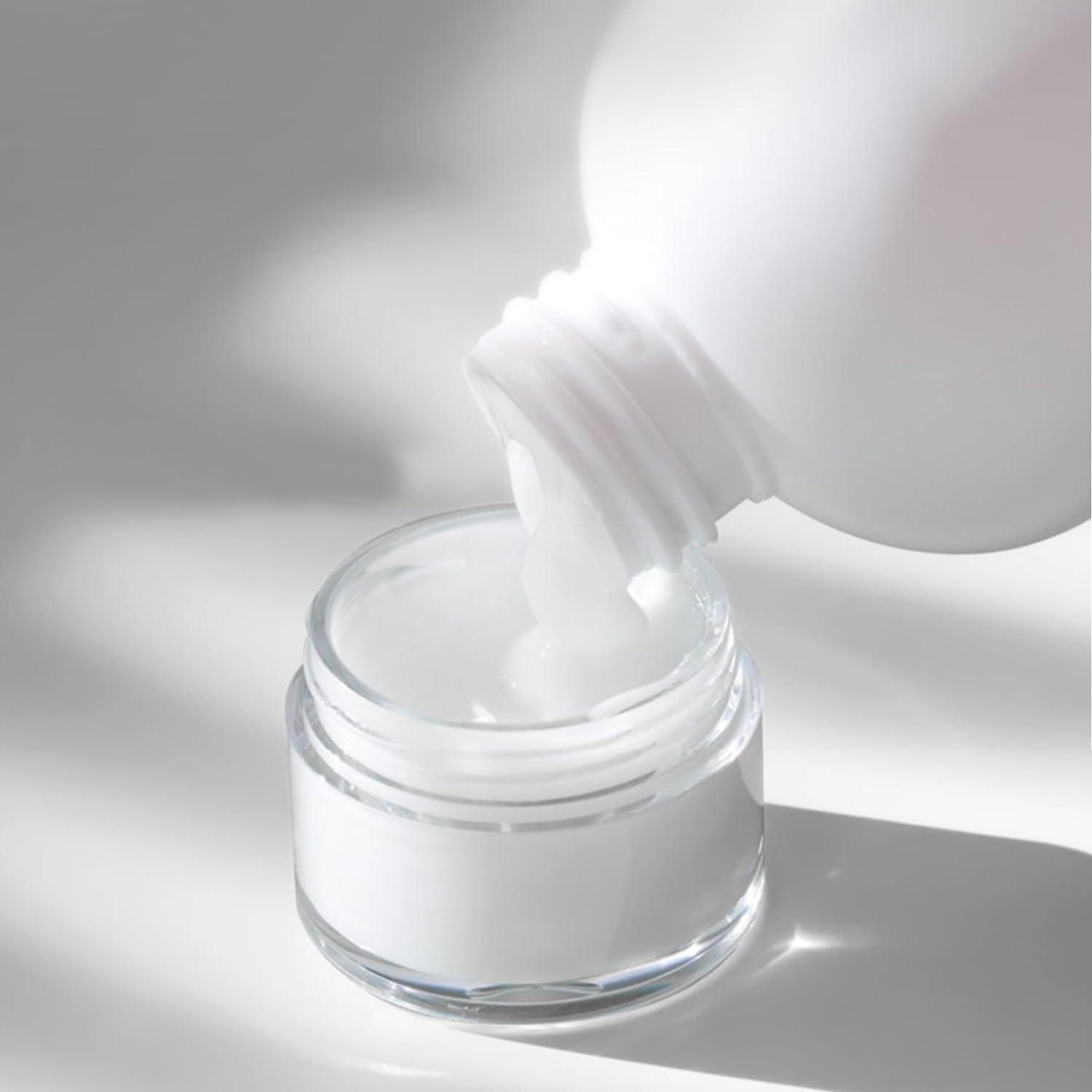 10pcs Wide Mouth Plastic Jars Black Lid Transparent Skin Care Cream Containers - 60ml
