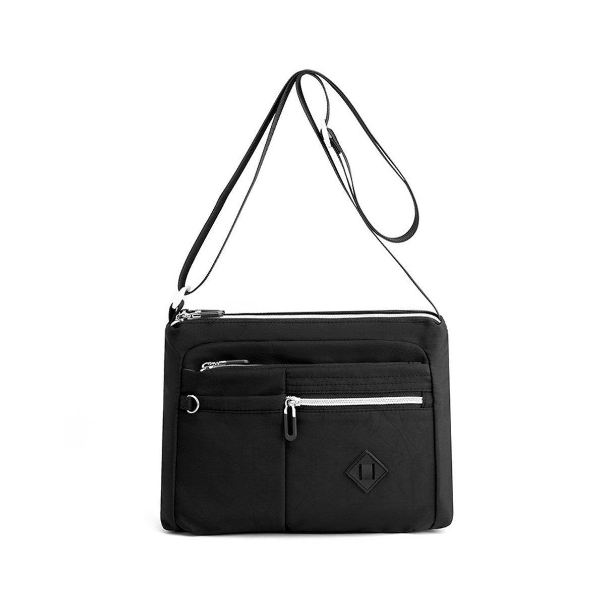 Ladies Large Capacity Crossbody Bag Single Shoulder Small Square Bag Handbag - Pink