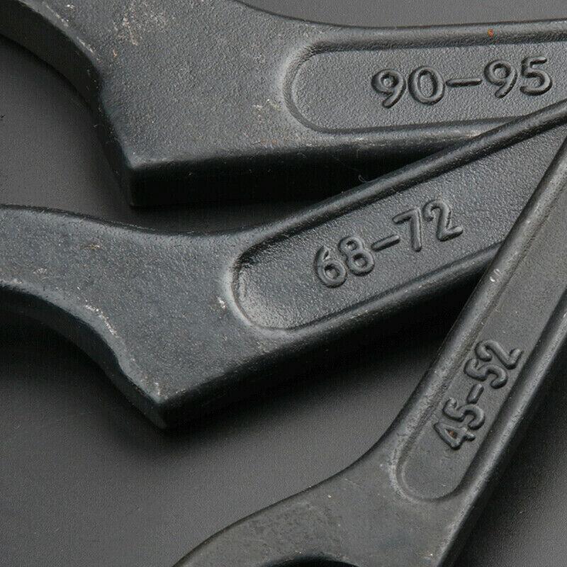 Adjustable C Spanner Hook Wrench Tool for Motorcycle Bike Repair 22 to 160mm - 28-32