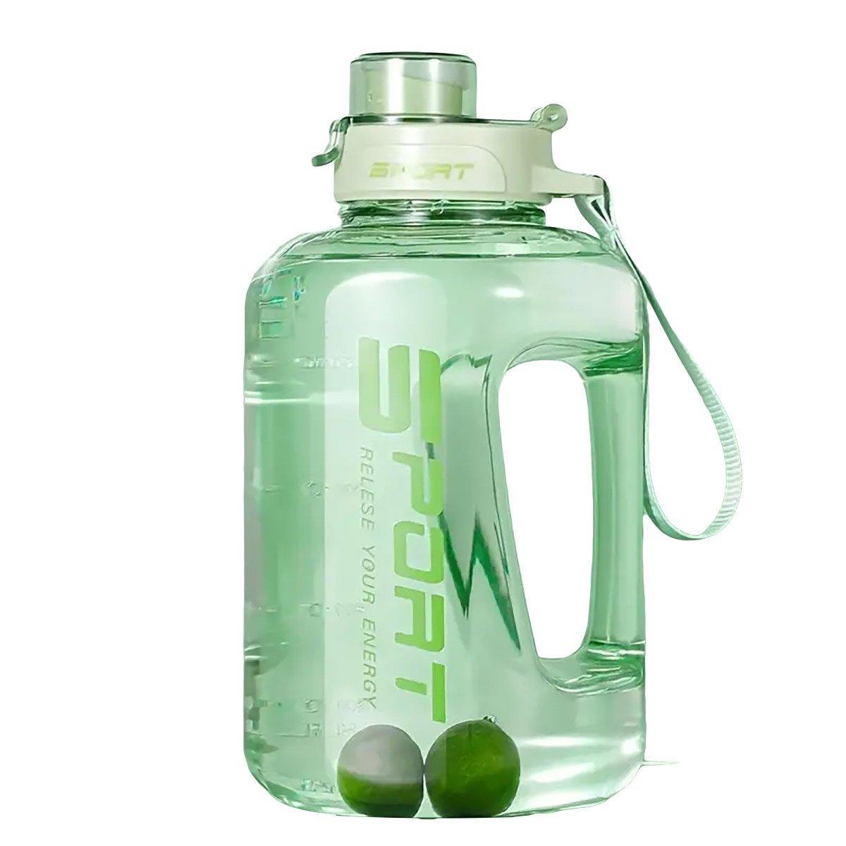 Large Capacity Water Cup Fitness Sports Water Bottle for Gym Outdoor Activities - Pink
