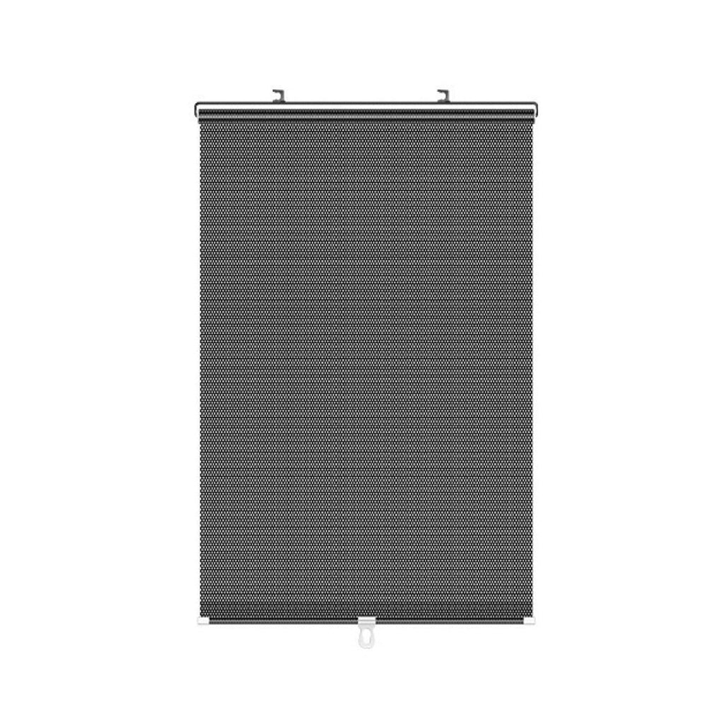 Car Window Sun Shade Retractable Side Visor Shield Cover Roll Curtain For Auto Use - 40x60cm