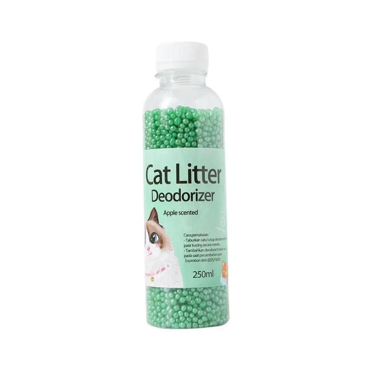 High Adsorption Cat Litter Deodorant Beads 250ml Long Lasting Odor Eliminator - Yellow