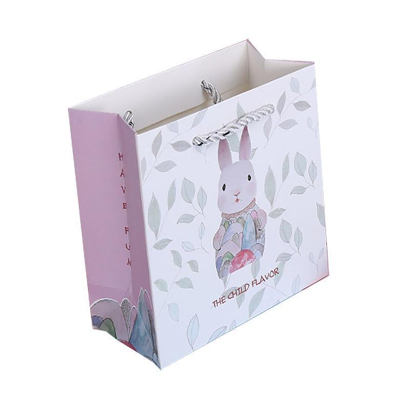 25x Creative Cartoon Animal Gift Bags Cute Birthday Party Favors Tote Paper Bags - Dinosaur-Paradise-25pcs-M