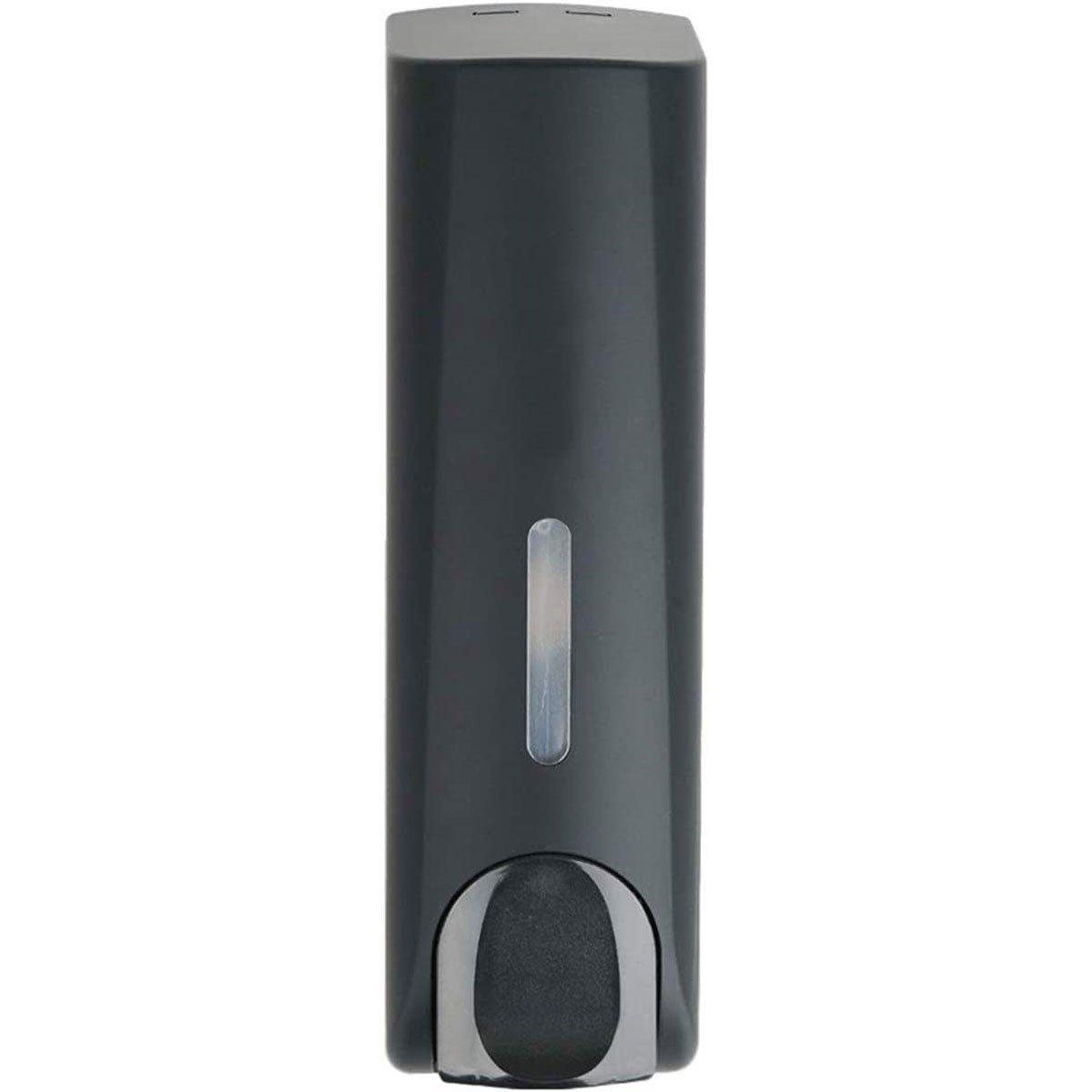 Hotel Wall Mounted Soap Dispenser Bathroom Shampoo Shower Gel Hand Soap Box - White-Double
