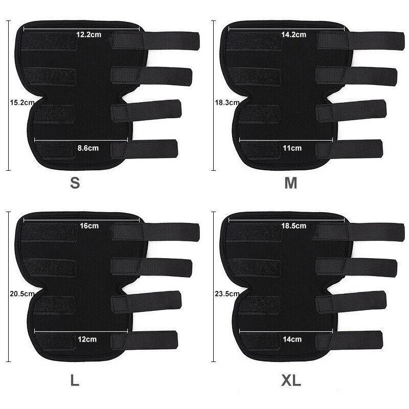 S/M/L/Xl Pet Dog Knee Support Brace Leg Hock Front Back Protector Compression - M