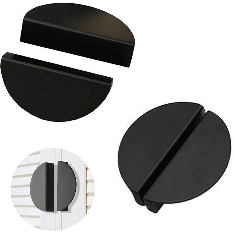 Door Pull With Screws Cupboard Handle Decor Home Semi Circle Cabinet Knob Diy - Copper