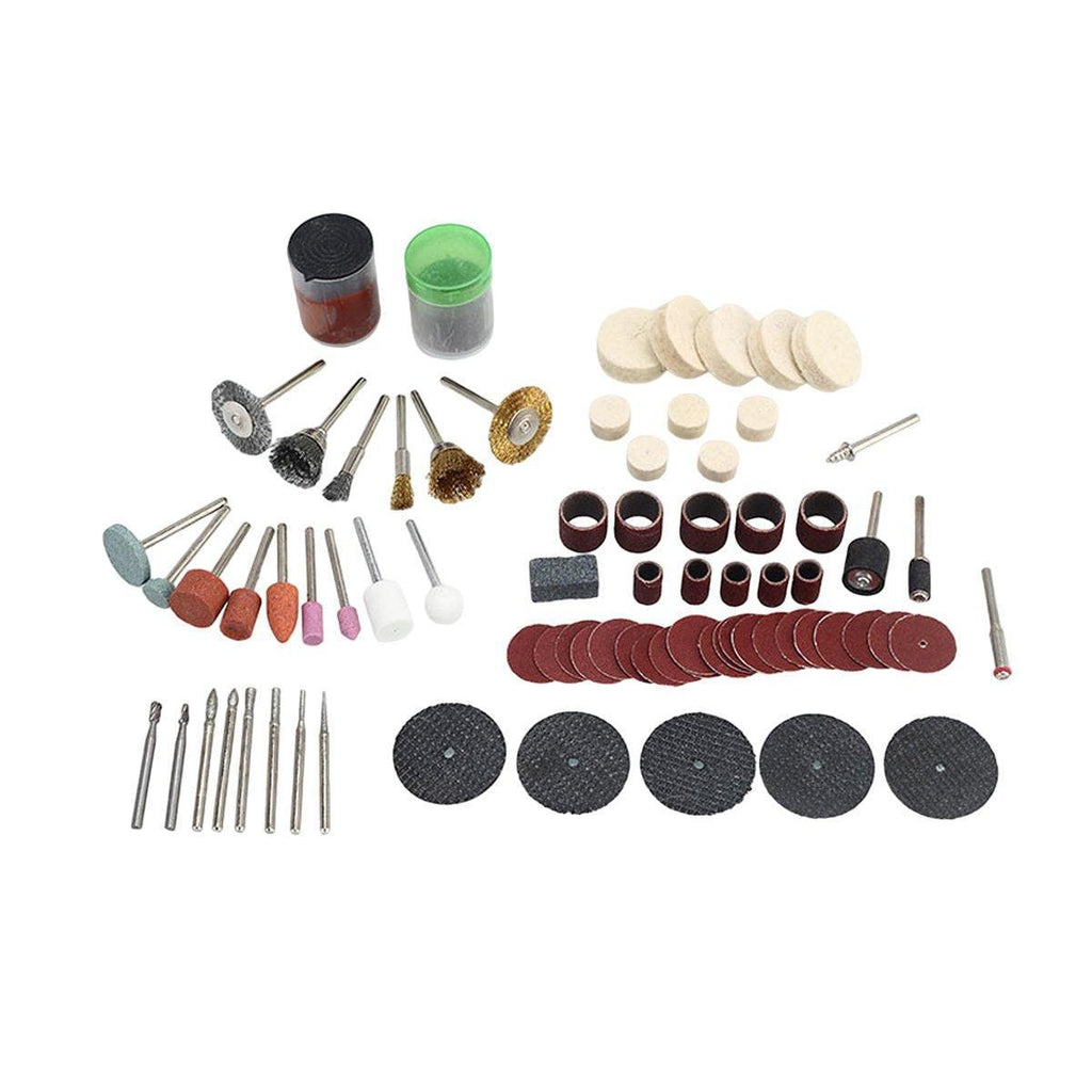 100/147pcs Electric Mill Set Accessories Grinding Cutting Drilling Tool Kit - 147Pcs(Without Grinder Pen)