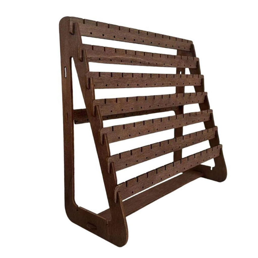 Vintage Wooden Earring Holder Jewelry Display Stand Organizer for Earrings