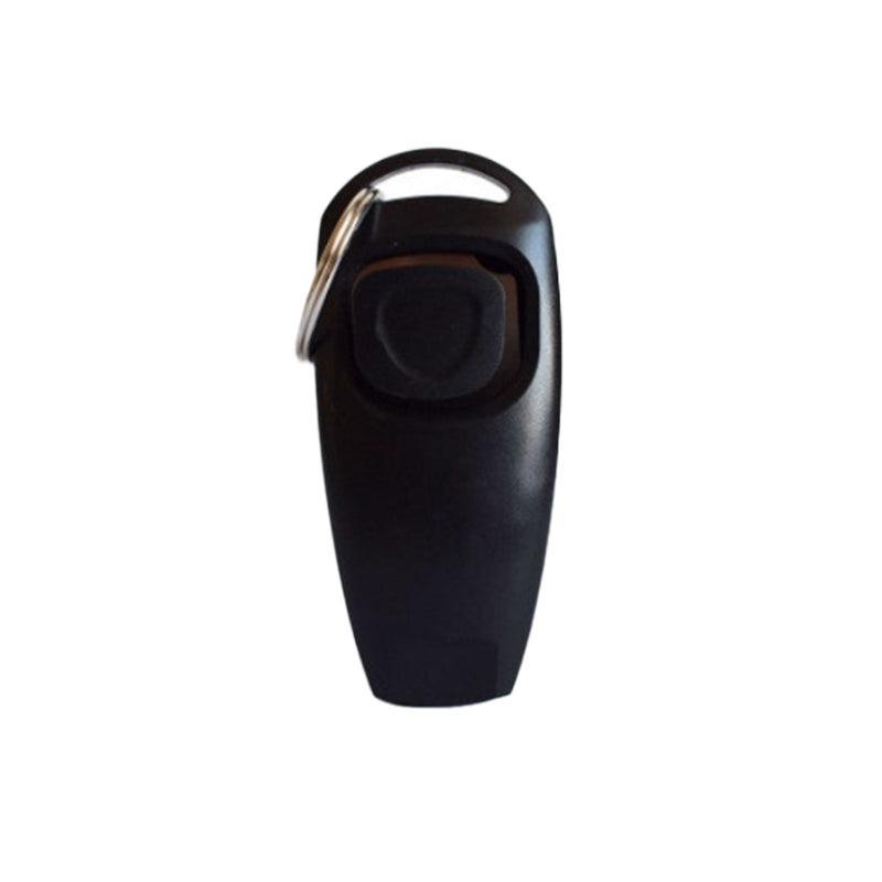 Dog Whistle and Clicker Set for Training Stop Barking Obedience Tool Combo - Emerald Green