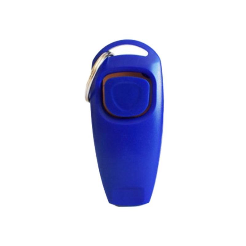Dog Whistle and Clicker Set for Training Stop Barking Obedience Tool Combo - Emerald Green