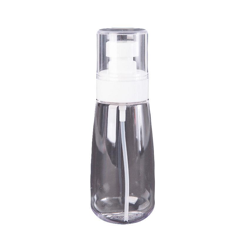 10pcs Portable Travel Emulsion Dispenser Bottle Press Pump Refillable Containers - Blue-100ml