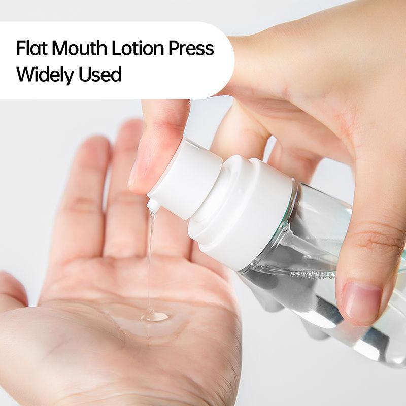 10pcs Portable Travel Emulsion Dispenser Bottle Press Pump Refillable Containers - Blue-60ml