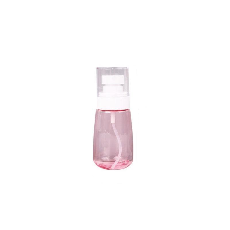 10pcs Portable Travel Emulsion Dispenser Bottle Press Pump Refillable Containers - Blue-60ml