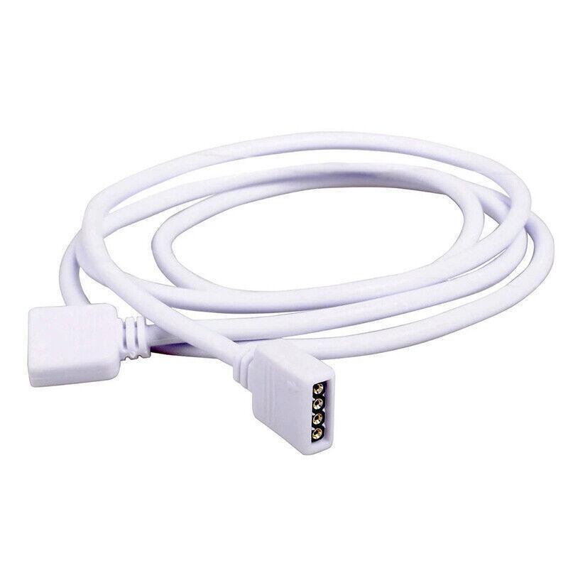 1-10M White LED RGB Light Strip Extension Cord Cable Lead Connector 4 Pin - 10M