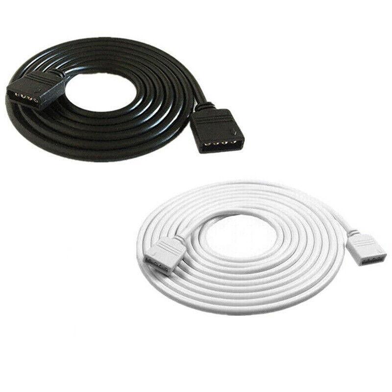 1-10M White LED RGB Light Strip Extension Cord Cable Lead Connector 4 Pin - 3M
