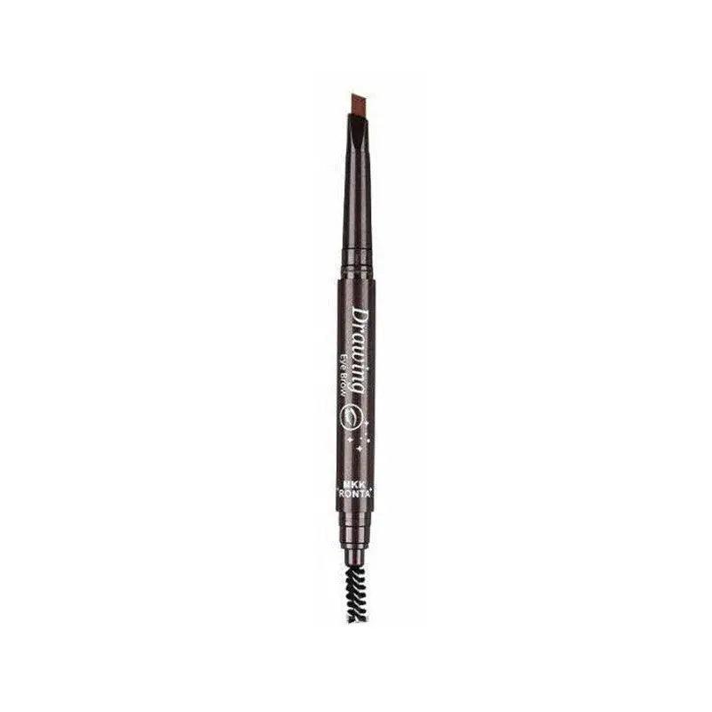 Waterproof Eyebrow Pencil Eye Brow Eyeliner Pen With Brush Makeup Cosmetic Tool - Brown