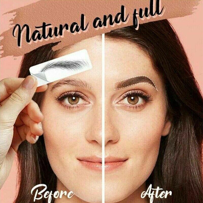 3D Waterproof Eyebrow Tattoo Sticker Hair-Like Natural Brows for Sparse Eyebrows - JY09