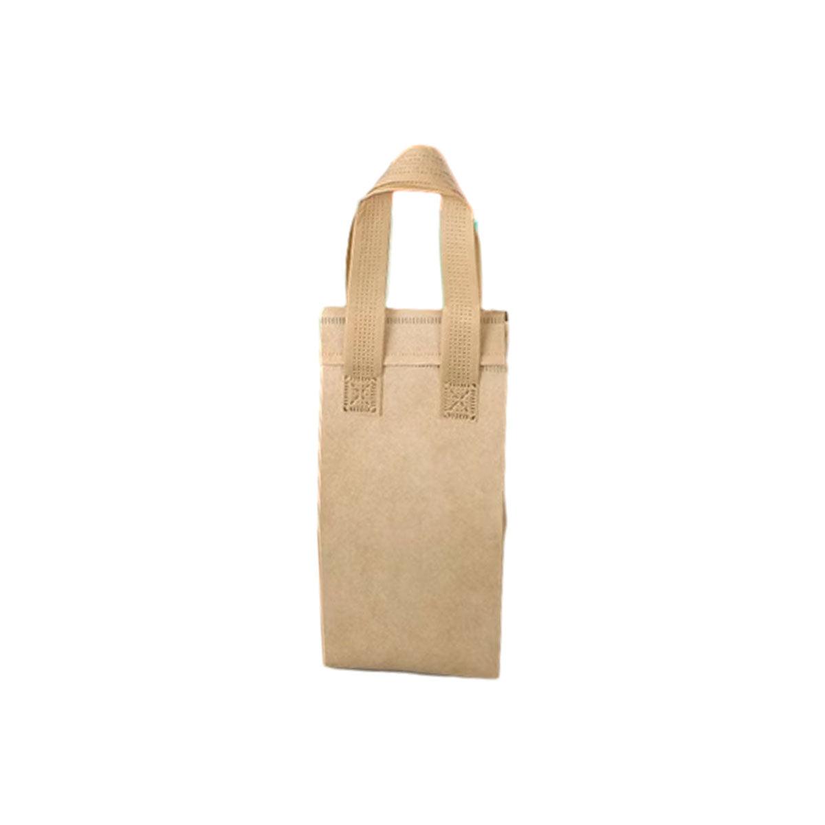 50pcs Thermal Insulation Packing Bag Non Woven Milk Tea Cake Food Storage Bag - White-27x12x10cm