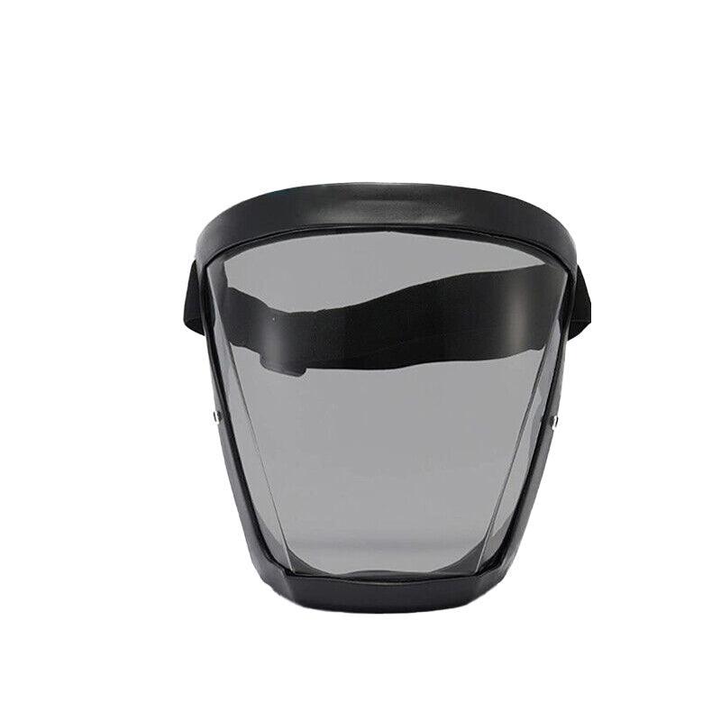 Super Protective Mask Anti-Fog Full Face Shield All-Inclusive For Men and Women - Black-2PC