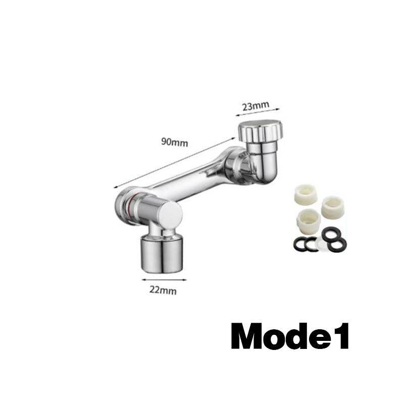 Faucet Extender Universal Rotate Robotic Arm Tap 1080 Swivel Spray Extension - Model 1