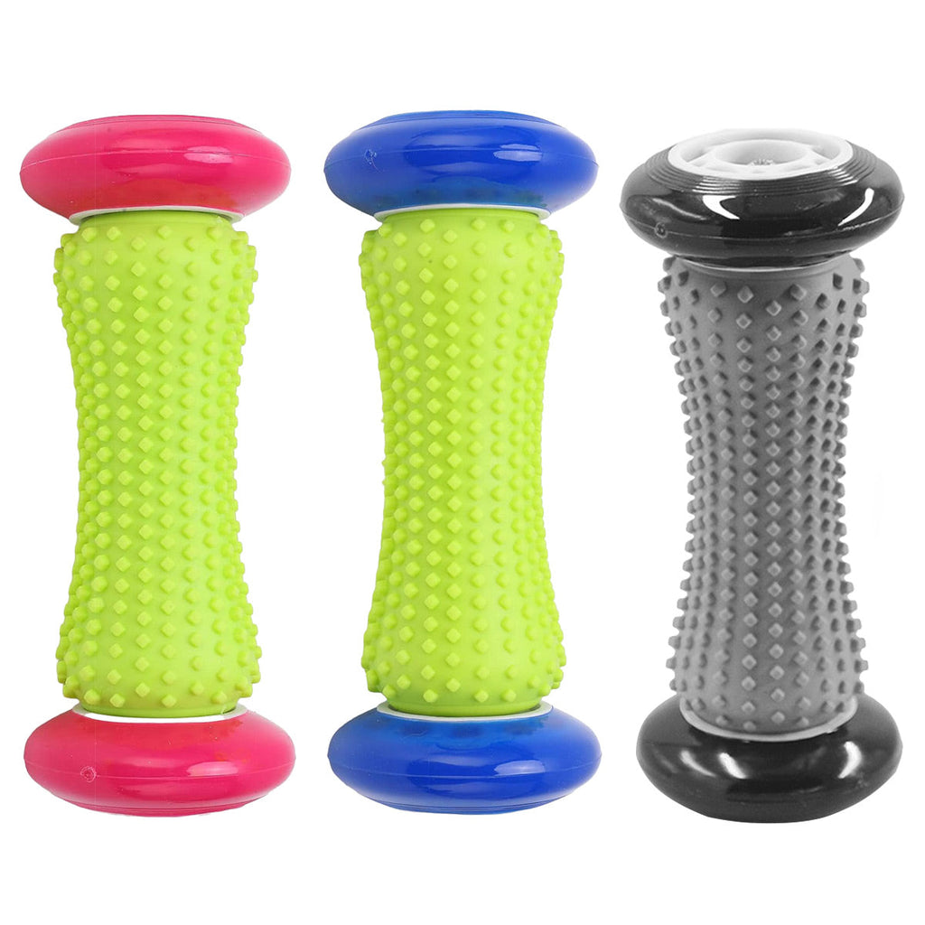 Foot Massage Roller Muscle Relaxation Arch Care Yoga Fitness Tool - Pink