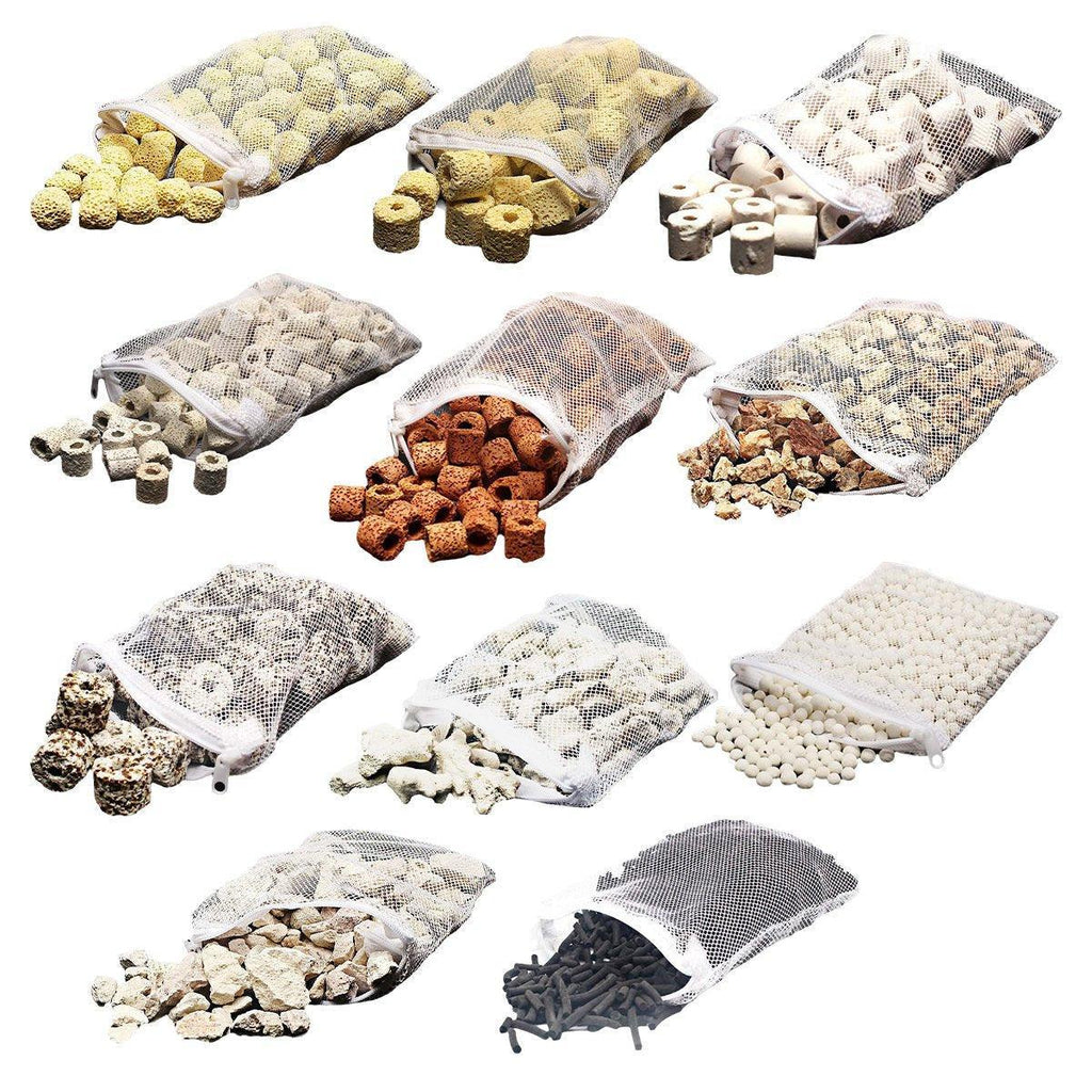 500g Fish Tank Water Filter Media Aquarium Filtration Material Sponge Pad - Bacteria Ring