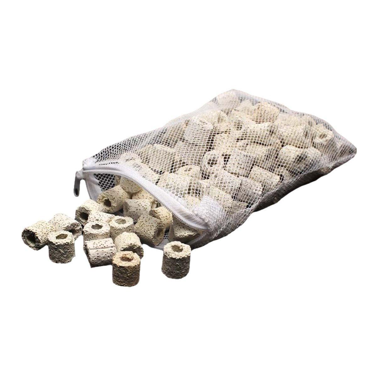 500g Fish Tank Water Filter Media Aquarium Filtration Material Sponge Pad - Bacteria Ring